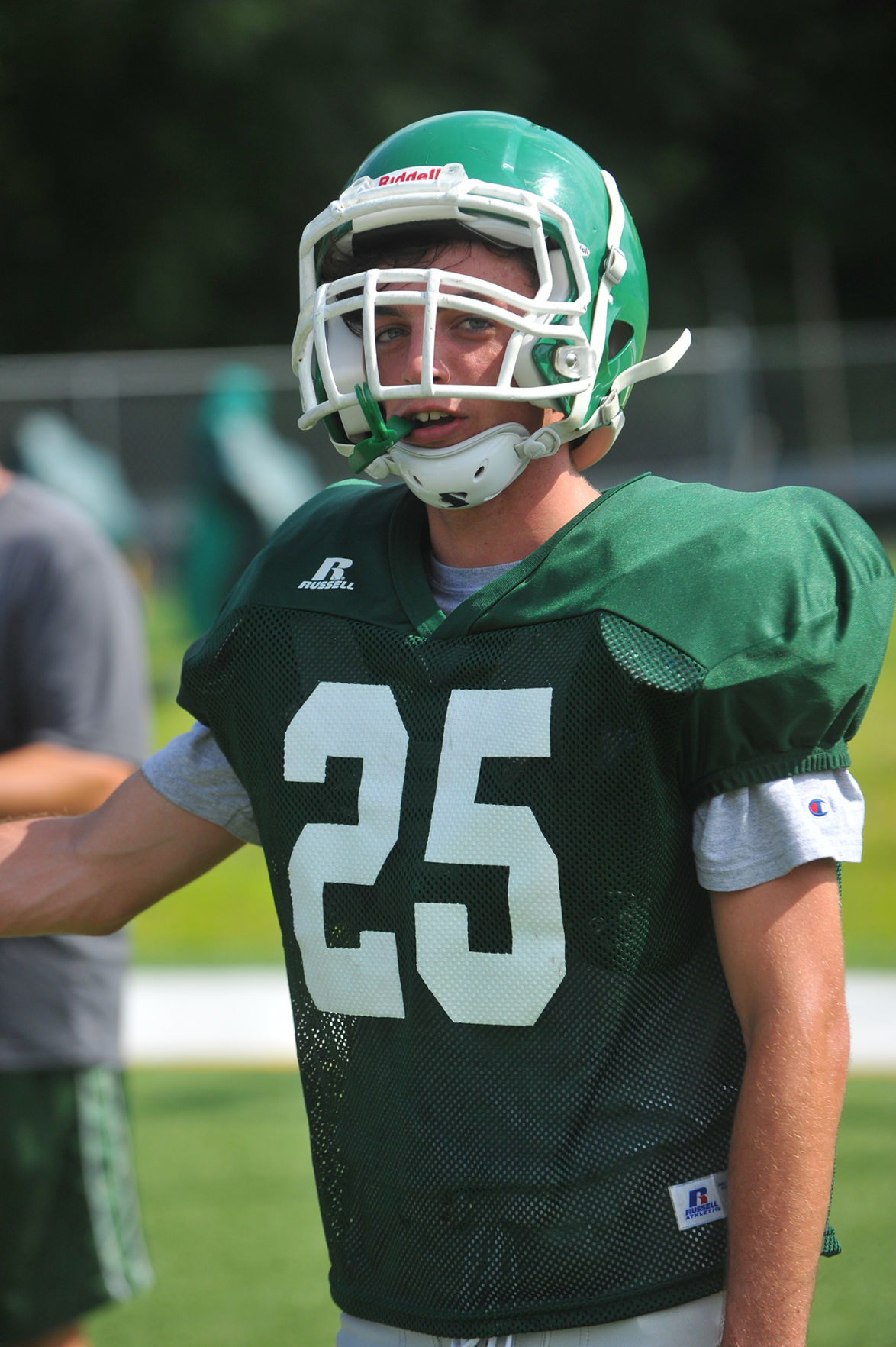 Alleman football practice
